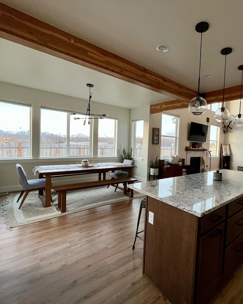 A clean kitchen